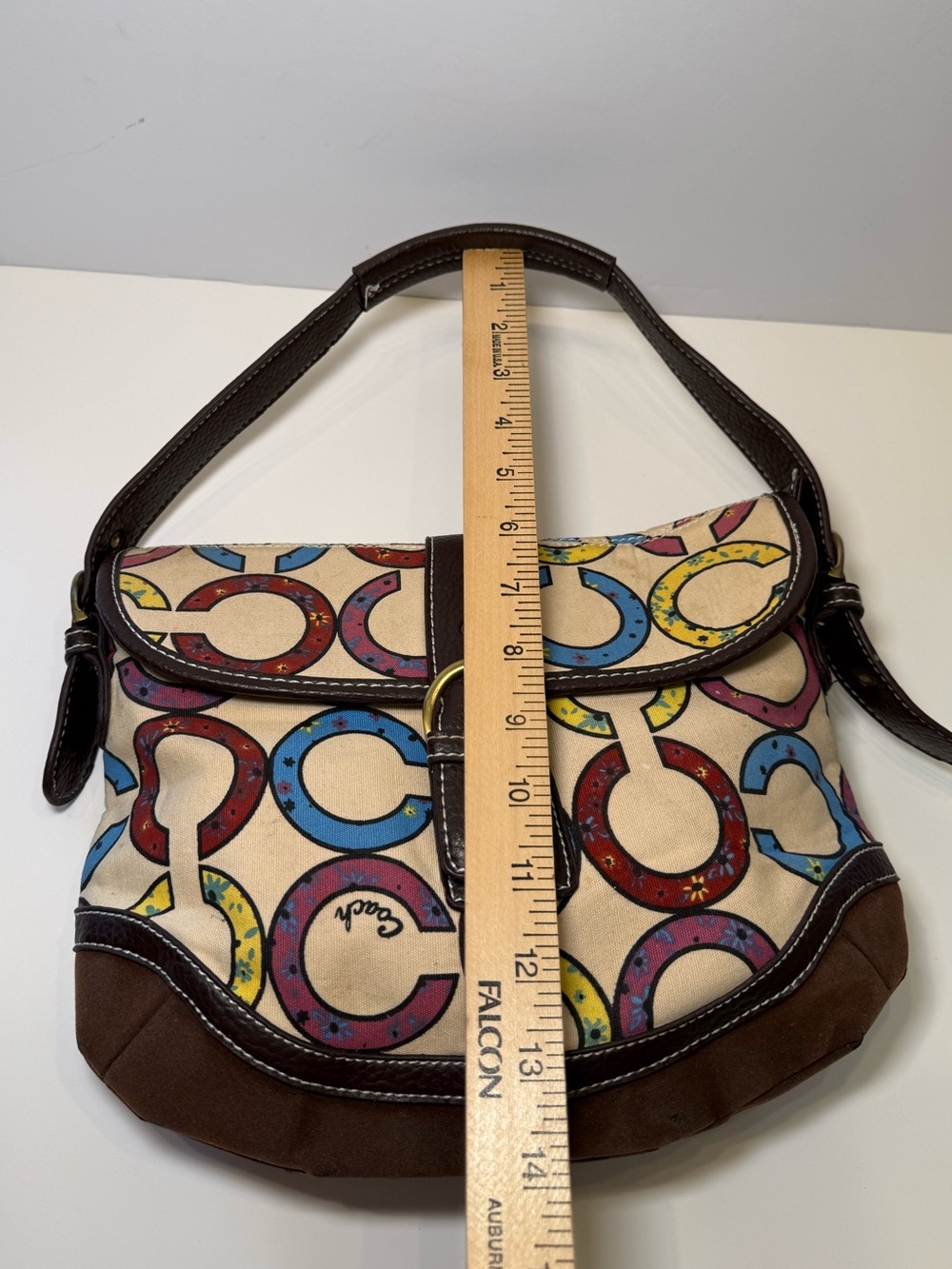 Vintage Coach Bag y2k 1990s - Picture 14 of 15